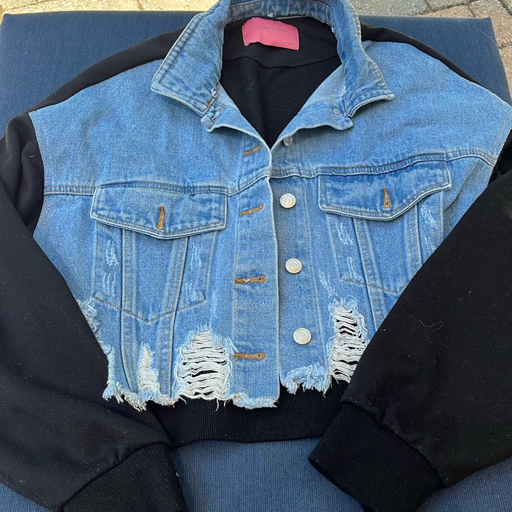 Signature 8 Half denim jacket